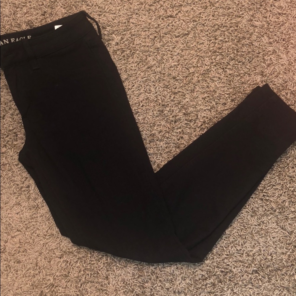 American eagle black jegging